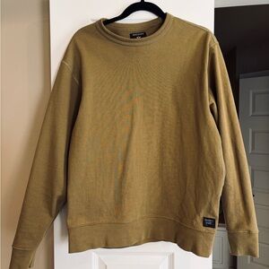Dockers Men's Brown Crewneck Sweater